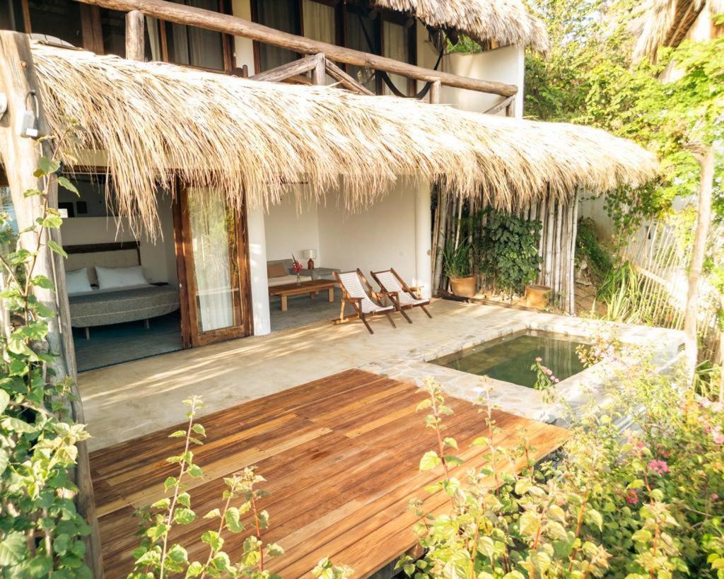El Alquimista Yoga Spa Zipolite Eksteriør bilde